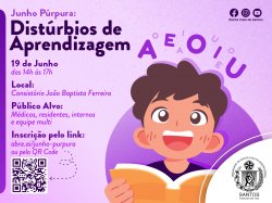 Junho Púrpura – Aprendizagem na infância é tema de simpósio na Santa Casa